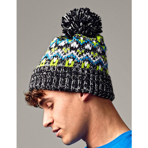 BB458 Beechfield Blizzard Bobble Beanie