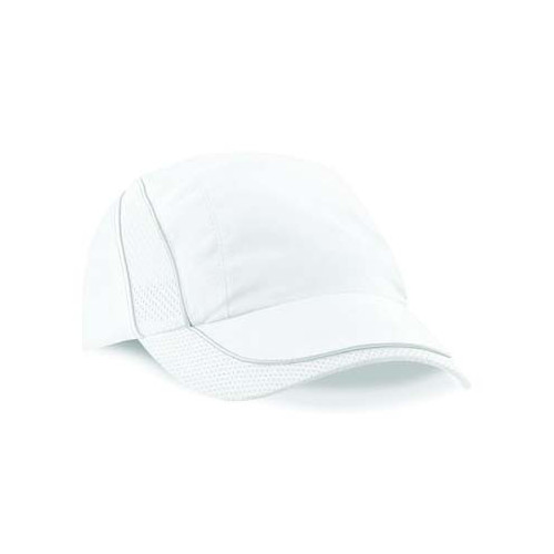 CoolmaxÂ® Flow Mesh Cap One Size White