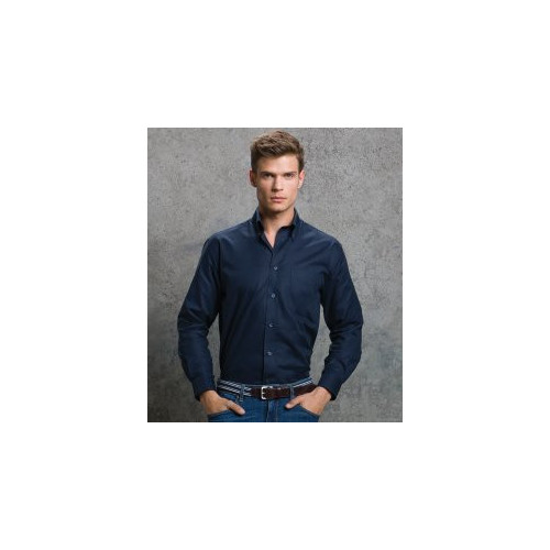 Long Sleeve Workwear Oxford Shirt 15 Black