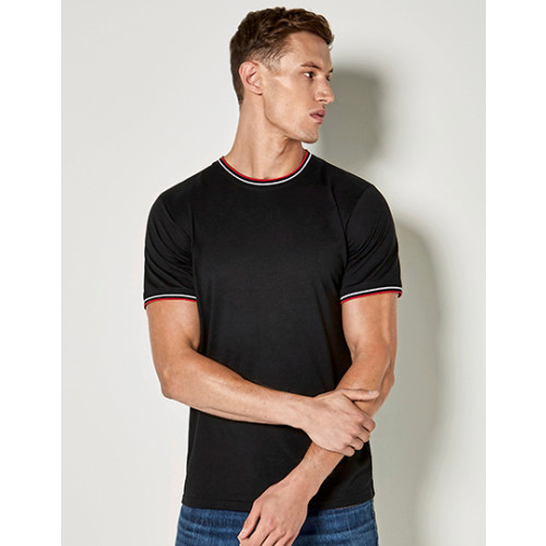 K519 Fashion Fit Tipped Tee