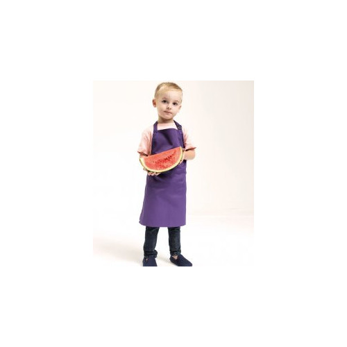 Kids Bib Apron 3-6 Brown