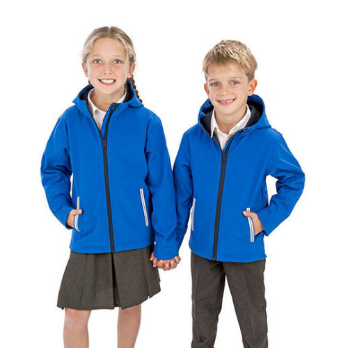 RS224B Result Core Kids TX Perf Hooded Softshell 