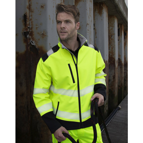 R476 Printable Ripstop Safety Softshell