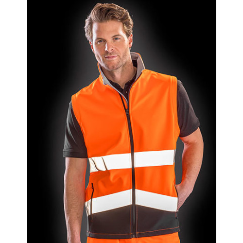 RS451 Printable Safety Softshell Gilet