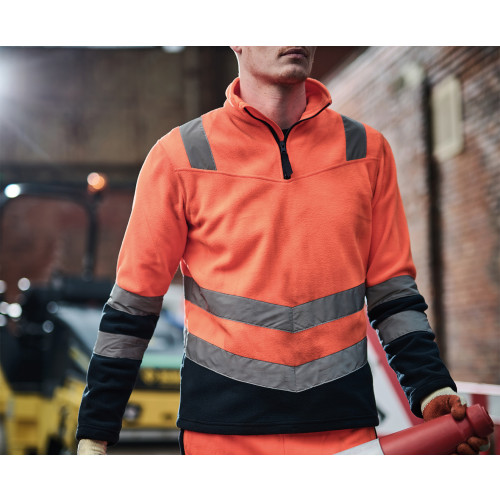 TRF660 Pro Hi-Vis Half Zip Fleece