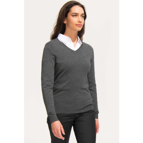 01711 SOL'S GLORY WOMEN V-NECK SWEATER 334 g/pc