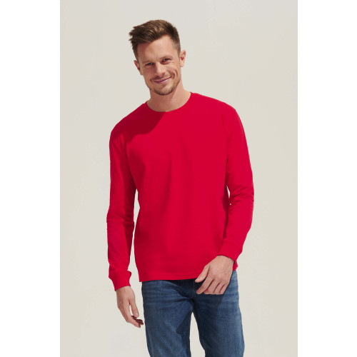 03982 SOL'S PIONEER LSL UNISEX LONG SLEEVE T-SHIRT 100% ORGANIC COTTON Jersey 175gsm