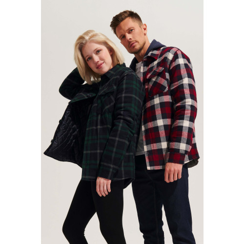 03989 SOL'S NOAH UNISEX CHECKERED OVERSHIRT Flannel 180gsm