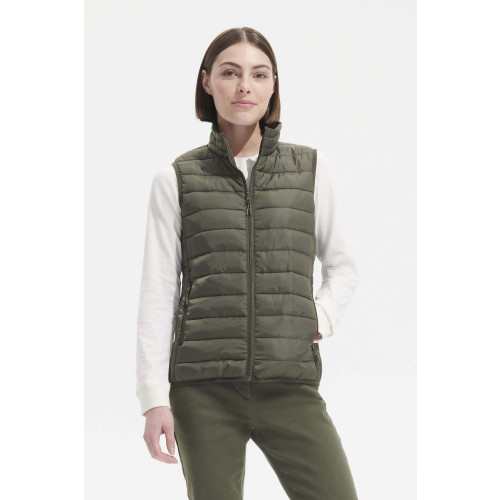 04021 SOL'S STREAM BW WOMEN WOMEN'S LIGHTWEIGHT BODYWARMER TAFFETA 280T