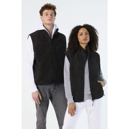 04041 SOL'S FURY UNISEX SHERPA BODYWARMER 440gsm