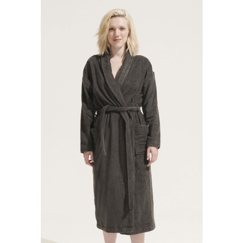 89100 SOL'S PALACE UNISEX BATHROBE (SHAWL COLLAR) 400gsm