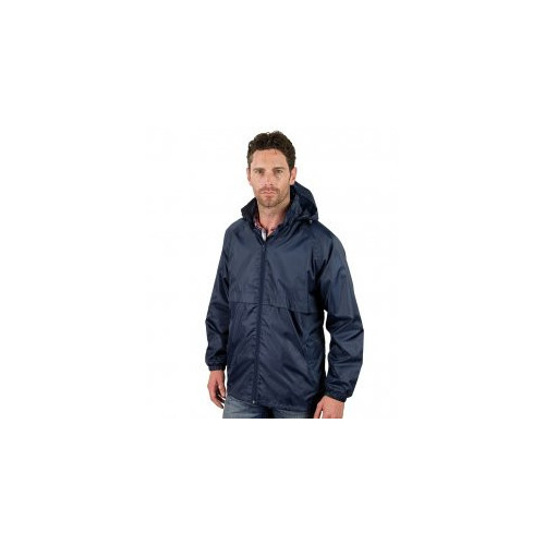 Lightweight Lined Waterproof Jacket S Black