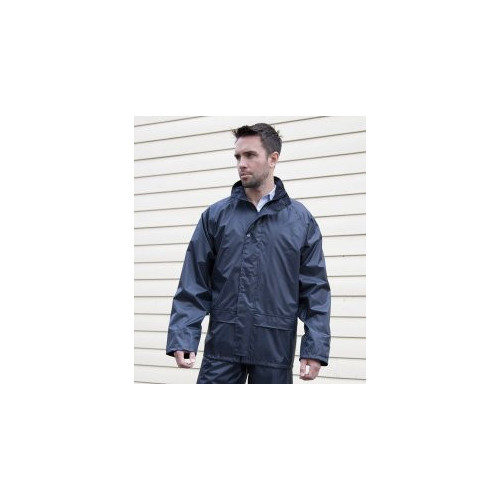 Waterproof Over Jacket M Black