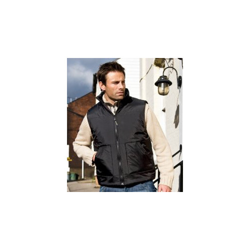 Fleece Lined Bodywarmer M Black