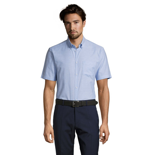 02921 SOL'S BRISBANE FIT S/S OXFORD MEN’S SHIRT