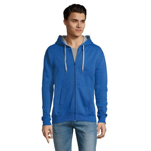 46900 SOUL Men's Contrasted Hoody Jacket on Clearance