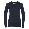 710F Ladies´ V-Neck Knitted Pullover