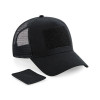 BB641 Removable Patch Snapback Trucker Cap