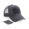 BB641 Removable Patch Snapback Trucker Cap