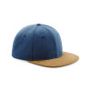 Beechfield Suede Peak Snapback Cap