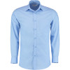 KK142 Men´s Tailored Fit Poplin Shirt Long Sleeve Kustom Kit