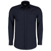 KK142 Men´s Tailored Fit Poplin Shirt Long Sleeve Kustom Kit