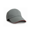 RC038 Herringbone Cap With Sandwich Peak