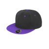 RC082 Snapback Dual Colour Flatpeak Cap