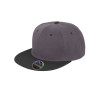 RC082 Snapback Dual Colour Flatpeak Cap