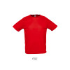 SPORTY 11939 RAGLAN SLEEVE T-SHIRT MESH POLYESTER 140