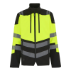 TRA760 HI-VIS X-PRO 3 LAYER SOFTSHELL JACKET- CLASS 2