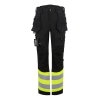 TRJ480 HI-VIS X-PRO STRETCH HOLSTER TROUSERS - CLASS 1