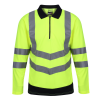 TRS192 Pro Hi-Vis Long Sleeve Polo