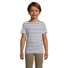 01400 SOL'S MILES KIDS STRIPED T-SHIRT JERSEY 150