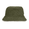 03998 SOL'S BUCKET 2IN1 REVERSIBLE SHERPA AND VELVET BUCKET HAT Velvet/sherpa 420