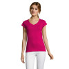 MOON 11388 WOMEN'S V-NECK T-SHIRT Jersey 150