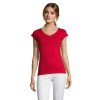 MOON 11388 WOMEN'S V-NECK T-SHIRT Jersey 150