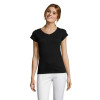 MOON 11388 WOMEN'S V-NECK T-SHIRT Jersey 150