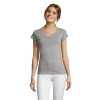 MOON 11388 WOMEN'S V-NECK T-SHIRT Jersey 150